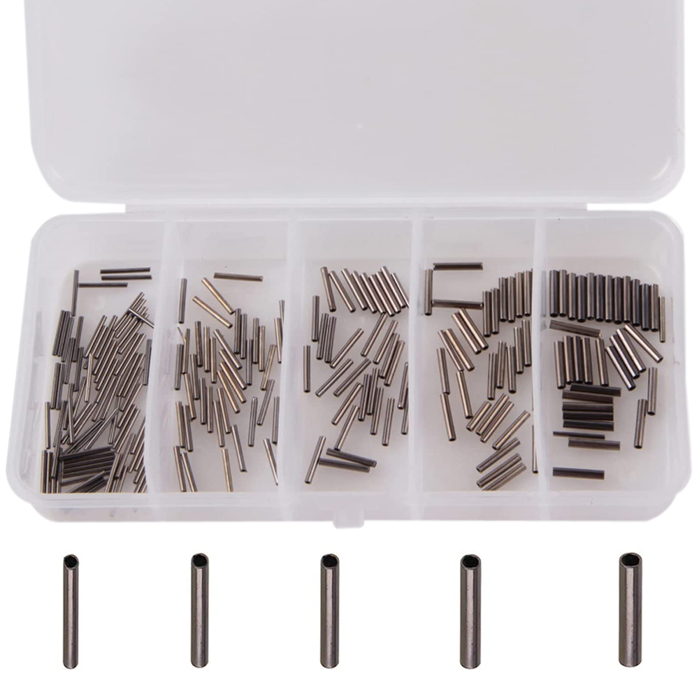 Fishing Line Box - 180 pièces/boîte 0.6mm-1.4mm Tube de pêche