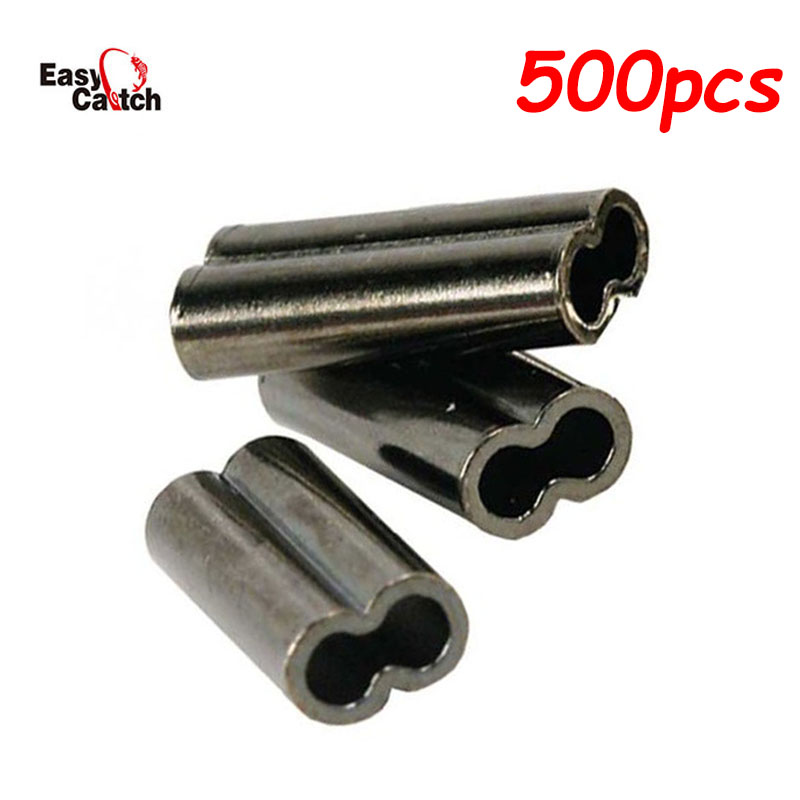 Monofilament Line - Lot de 500 manchons de pêche