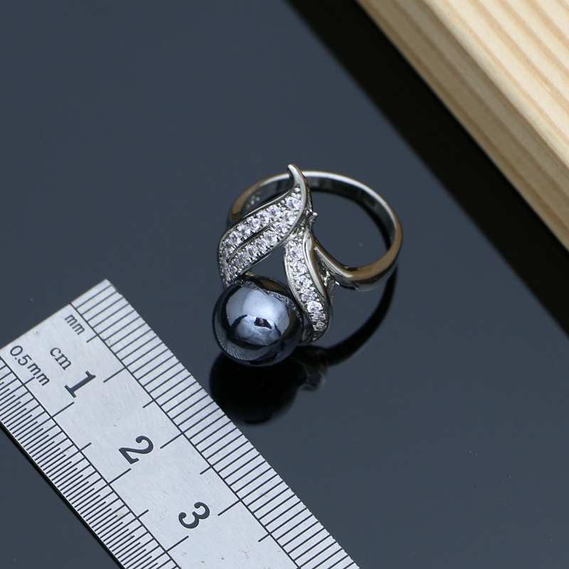 Perles noires 925 ensembles de - Freshwater Line avis et prix