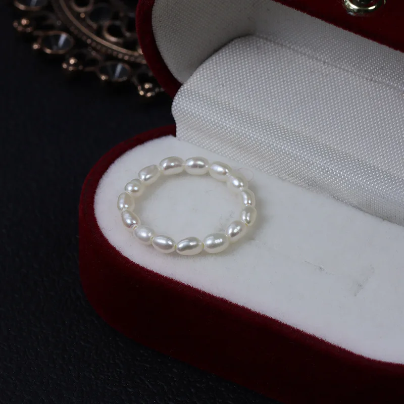 Bague en perles d'eau douce na - Freshwater Line avis et prix