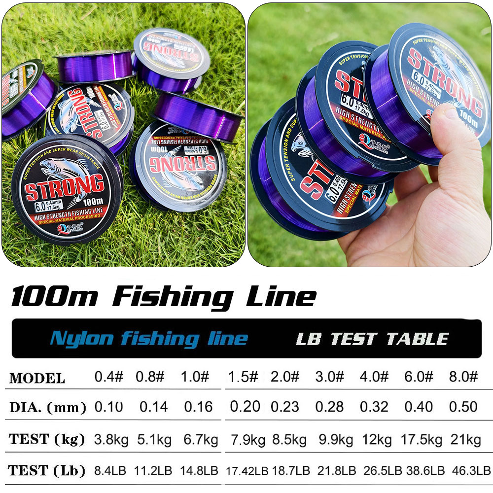 Ligne de pêche en nylon fluoro - Fluorocarbon Line avis et prix