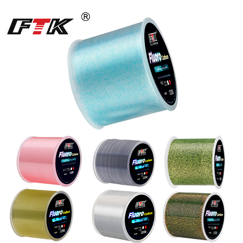 FTK 120m ligne de pêche Invisi - Fluorocarbon Line avis et prix