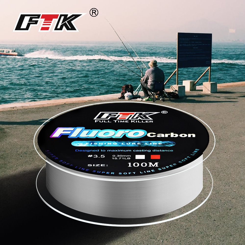 Ligne de pêche à revêtement fl - Fluorocarbon Line avis et prix